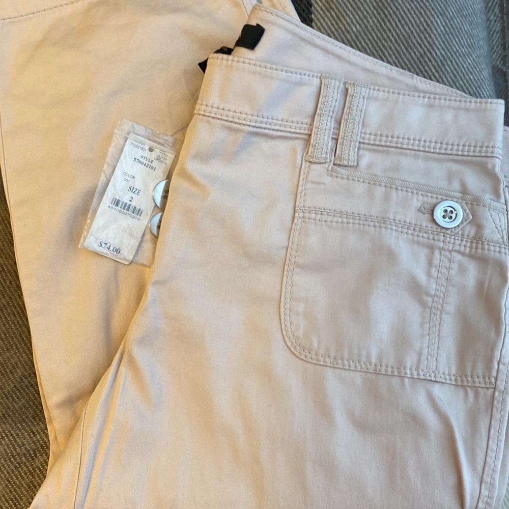 White House Black Market Slim Pedal Pusher Crop 2 - Picture 10 of 14